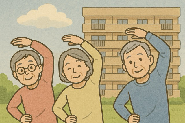 実践体育学　体操三井島システムのイメージ画像